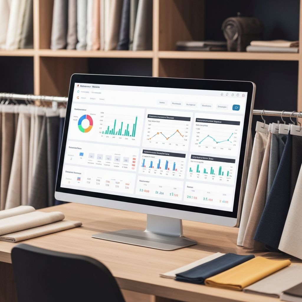 SaaStify modules dashboard showing fabric retail features