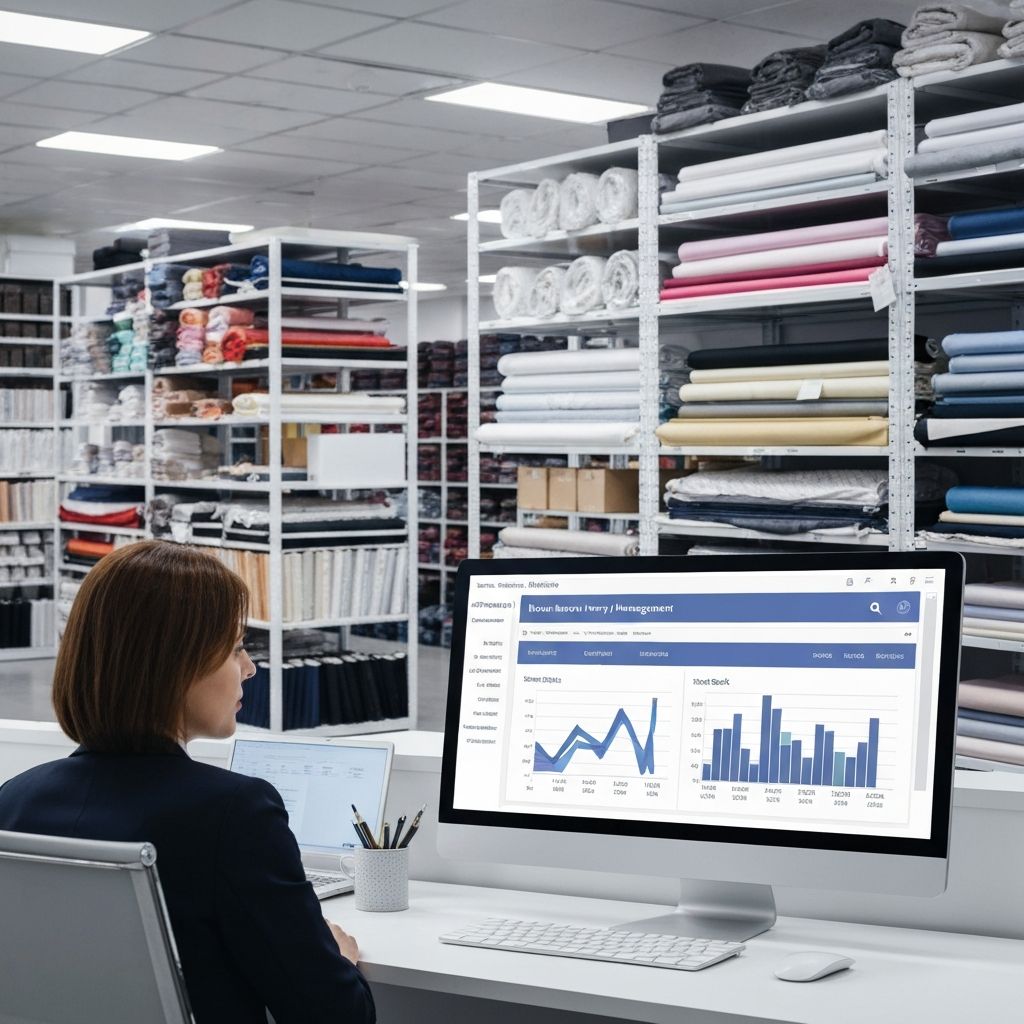 Inventory Planning & Purchase Orders - fabric retail module