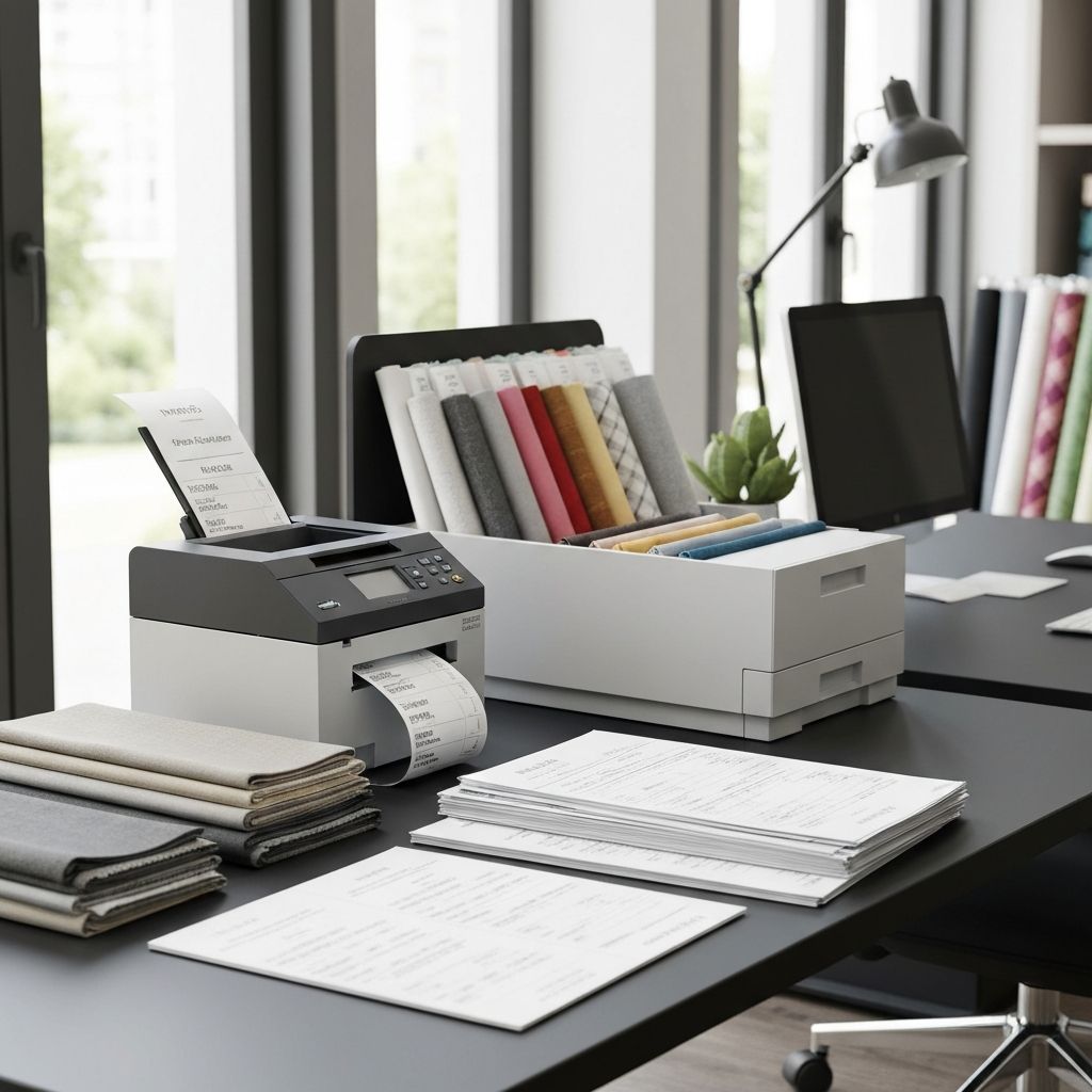 Packing Slips, Invoices & Print Templates - fabric retail module